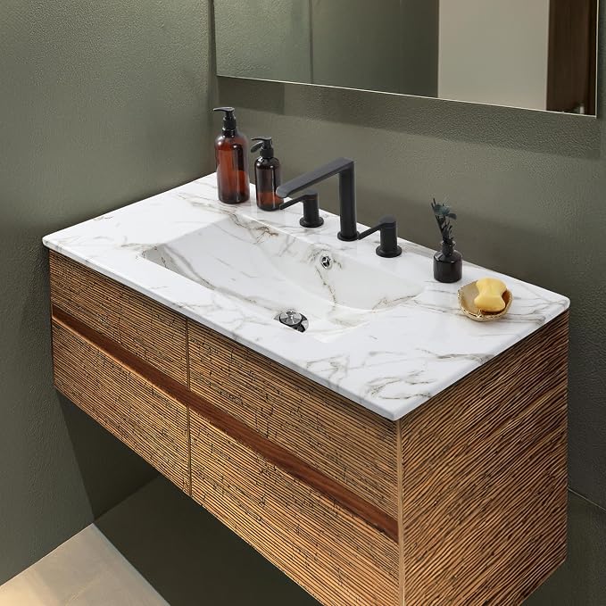 JONATHAN Y SNK1003C Ancillary 3-Hole 36 in. W x 18.25 in. D Classic - Image 2