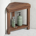 BLUEWEST Shower Foot Stool for Shaving Legs, Acacia Wood Bathroom Foot Rest by BLUEWEST