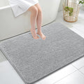 OLANLY Bathroom Rugs 40x32, Extra Soft Absorbent Chenille Bath Rugs, Rubber by OLANLY