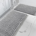 Yimobra Gray Bathroom Rugs Sets 2 Piece by Yimobra