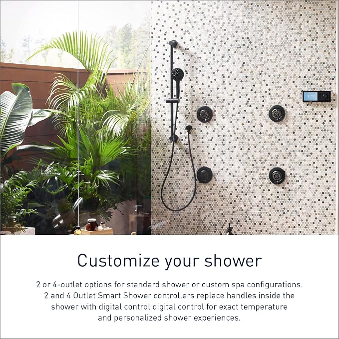 Moen Smart Shower 4-Outlet Digital Thermostatic Shower Valve - Image 4