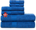Ample Decor 100% Cotton 6 Piece Towels Sets by AmpleDecor
