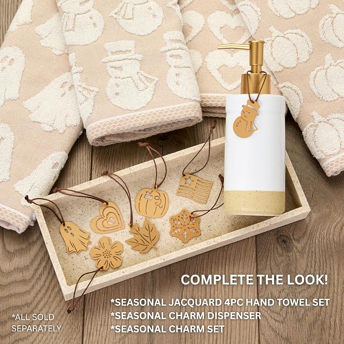 SKL Home Seasonal Charm Set, 4 Metal Holiday Attachments - Image 9