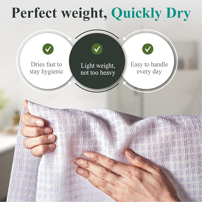 Korean Exfoliating Washcloth 2-Pack – Exfoliating Shower Towel/Body Scrub Cloths - Image 4