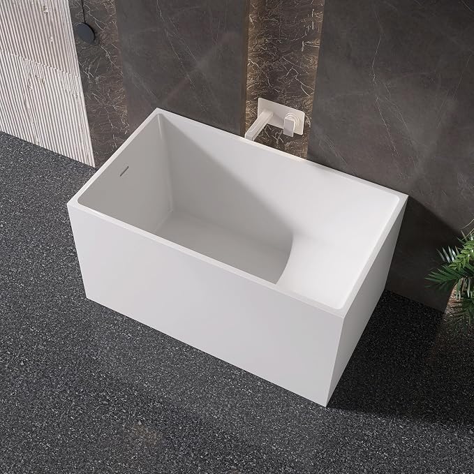 47" Acrylic Freestanding Bathtubs, Stand Alone Tub, Japanese Soaking Tubs - Image 2