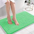 OLANLY Bathroom Rugs 24x16, Extra Soft Absorbent Chenille Bath Rugs, Rubber by OLANLY