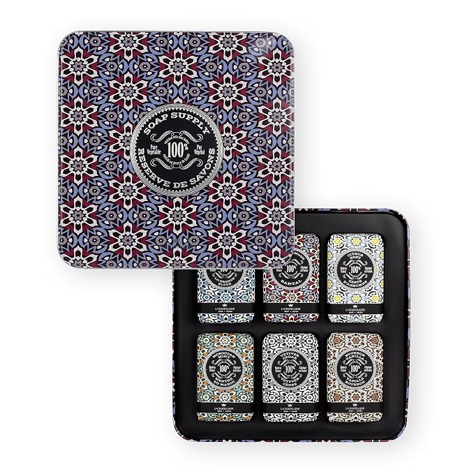 La Chatelaine Soap Supply Tin Gift Set |Unisex, Women| Plant-based shea butter - Image 2