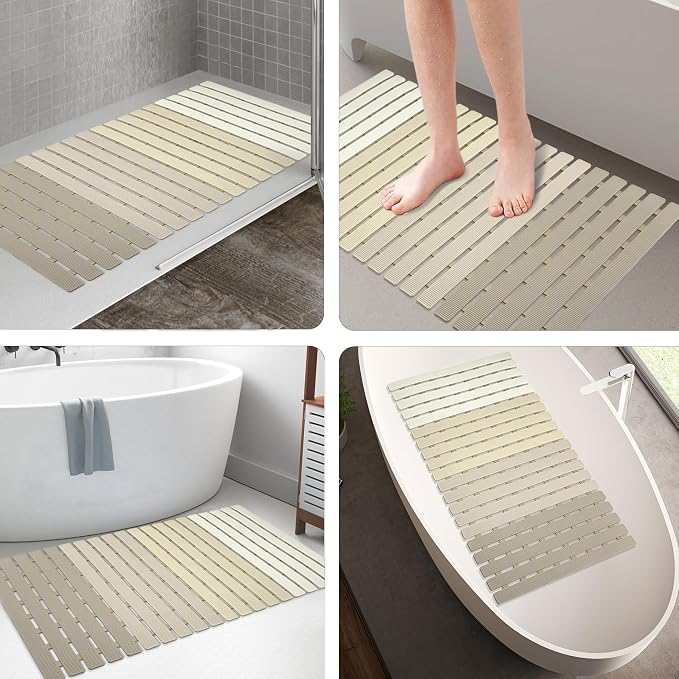 MBOSS Bath Tub Shower Mat Non Slip Bathtub Mats - Image 6