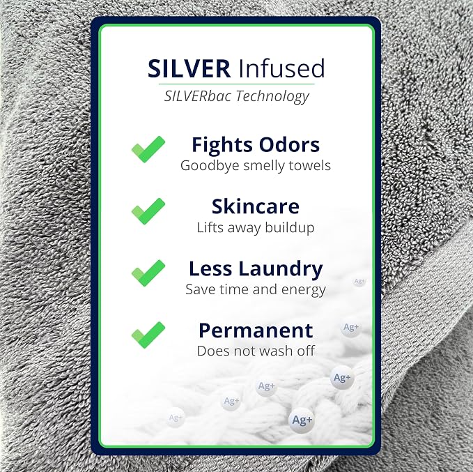 Lincoln & Palm 3 Piece Turkish Towels Set, Plush 700 GSM Spa & Hotel Quality - Image 3