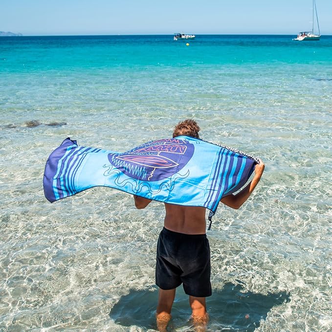 4Monster Microfiber Beach Towel Quick Dry, Super Absorbent Lightweight Travel - Image 5