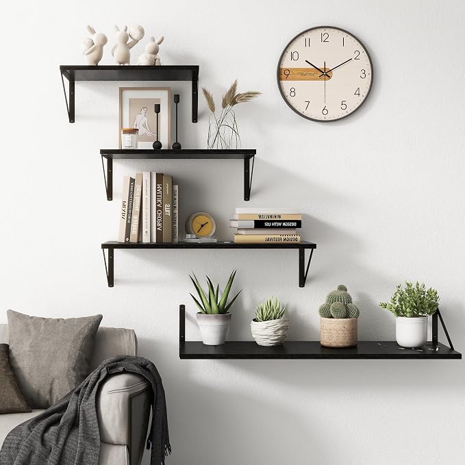 Fun Memories 40 Inch Floating Shelves, 10 Inch Deep Wall Shelf, 40 x 10 - Image 6