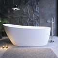 67" Acrylic Free Standing Tub, Stand Alone Tub, Freestanding Bathtub, Soaking by YinzanwBathtub