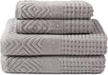 Texere 100% Organic Cotton Diamond Jacquard 700 GSM Luxury Bath Towel Sets by TexereSilk