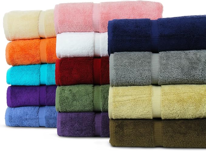 Luxury Hotel & Spa Collection Highly Absorbent, quick dry 100% Turkish Cotton by BareCotton