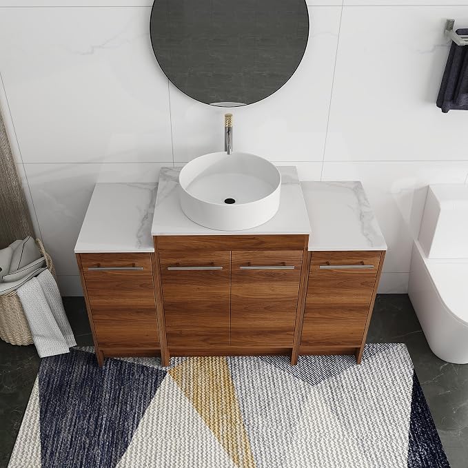 48 Inch Bathroom Vanity with Sink, Mordern Bathroom Vanity, Single Sink - Image 8