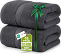 Utopia Towels Luxurious Jumbo Bath Sheet 2 Piece, 600 GSM, 35 by 70 Inches by UTOPIATOWELS