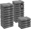 LANE LINEN Pack of 24 Washcloths Set by LaneLinen