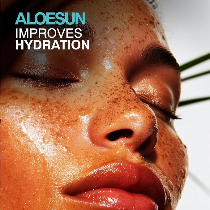 ALOESUN After Sun Face and Body Spray | Non Sticky Organic Aloe Vera - Image 3