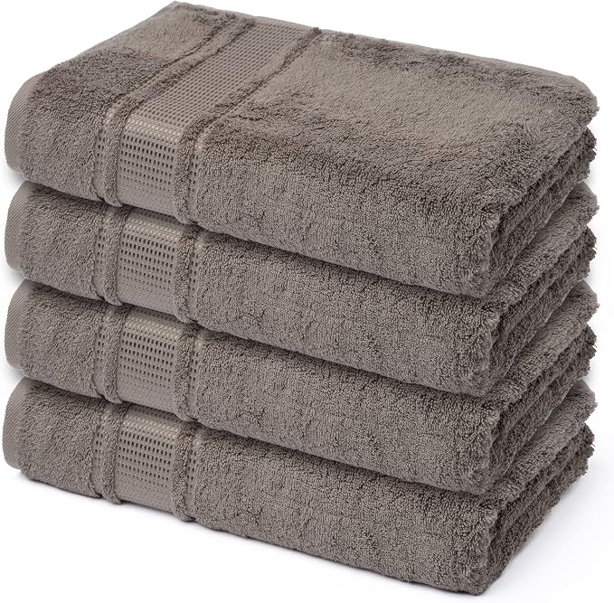 Melissa Linen - Fingertip Towels 4 Pack, 100% Turkish Cotton, Small Hand Towels - Image 3