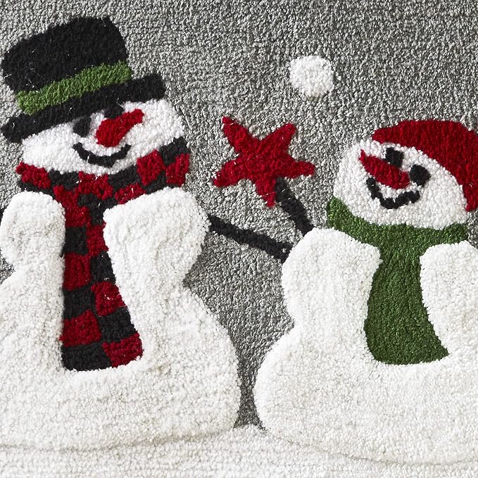 SKL Home Christmas Woodland Winter Snowman Rug - Image 2