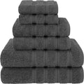 American Soft Linen Luxury 6 Piece Towel Set, 2 Bath Towels 2 Hand Towel 2 by AmericanSoftLinen