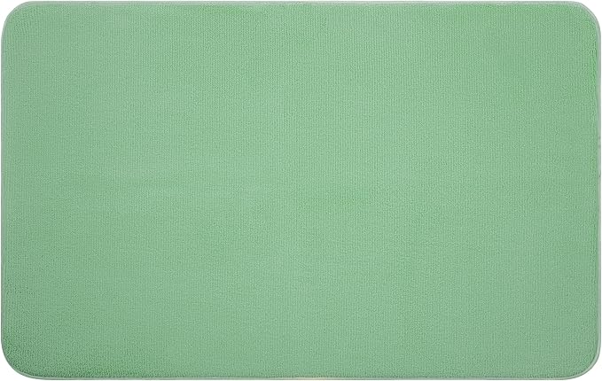 American Soft Linen 21x32 Fluffy Foamed Slip Reducer Bath Rug, Machine Washable - Image 7