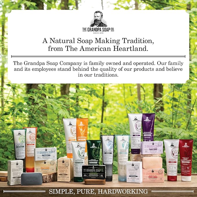 Pine Tar Bar Soap by The Grandpa Soap Company | The Original Wonder Soap | - Image 7