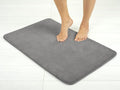 American Soft Linen 21x32 Fluffy Foamed Slip Reducer Bath Rug, Machine Washable by AmericanSoftLinen