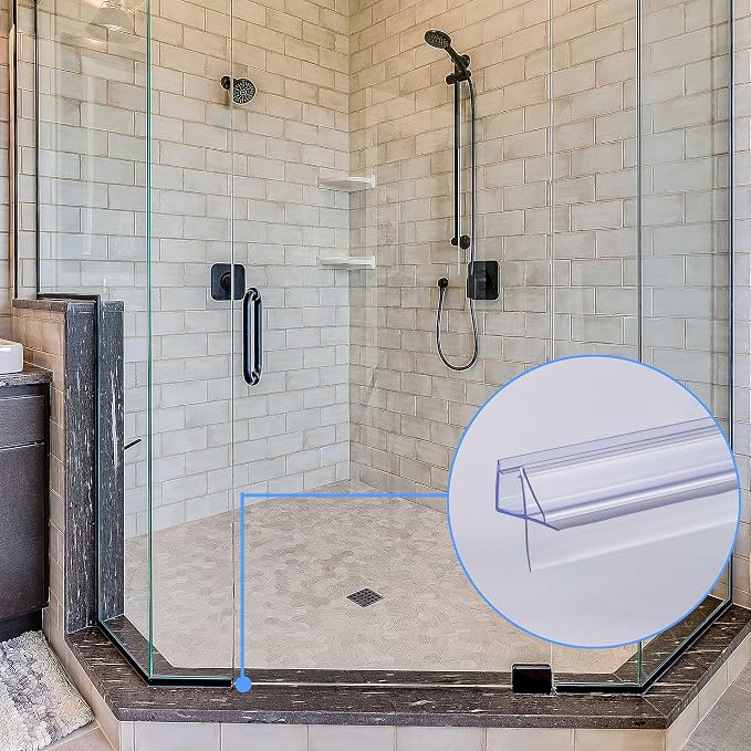 ShowerDoor Bottom Seal 2-Pack 3/8" x 36" Frameless Glass Shower Door Seal Strip - Image 9