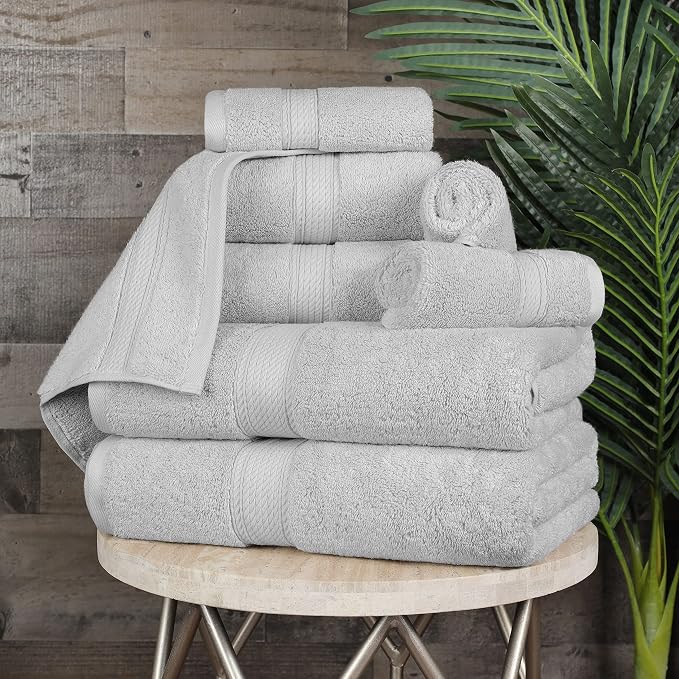 BLUENILEMILLS Madison Egyptian Cotton Towels, Towel Set by Blue+Nile+Mills