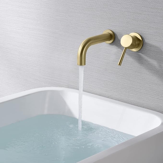 SUMERAIN Wall Mount Bathtub Faucet Tub Filler - Image 5