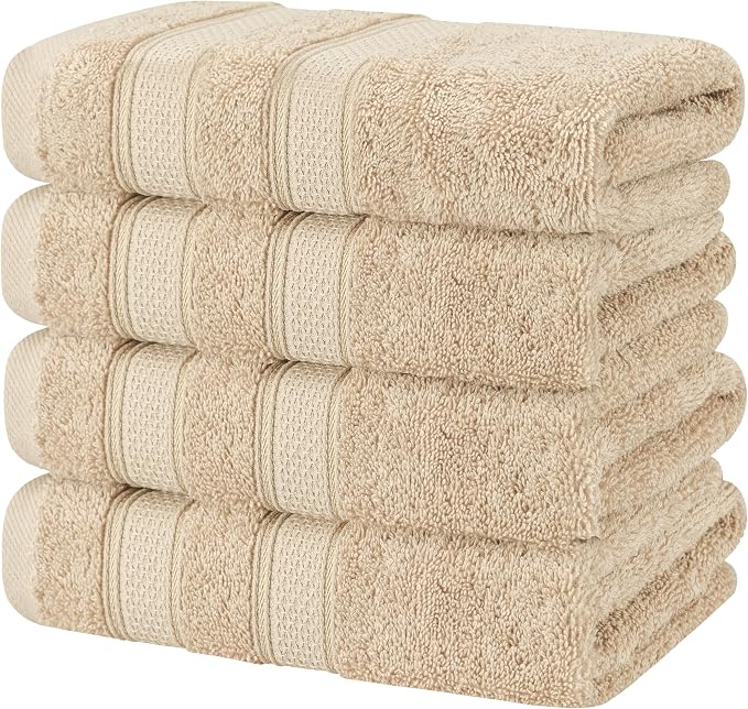 American Soft Linen Salem 100% Cotton Turkish 4 Piece Hand Towels - Image 5
