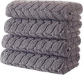 Turkish Cotton Ultra-Soft Plush Absorbent Quick Dry Bathroom Towel Set by BagnoMilanoLuxurySoftness