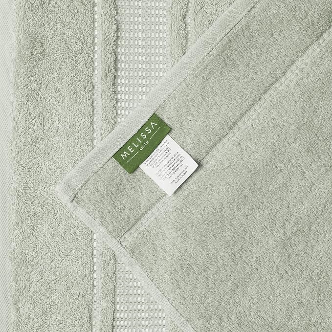 Melissa Linen, Fingertip Towels 4 Pack, 100% Turkish Cotton, Small Hand Towels - Image 8
