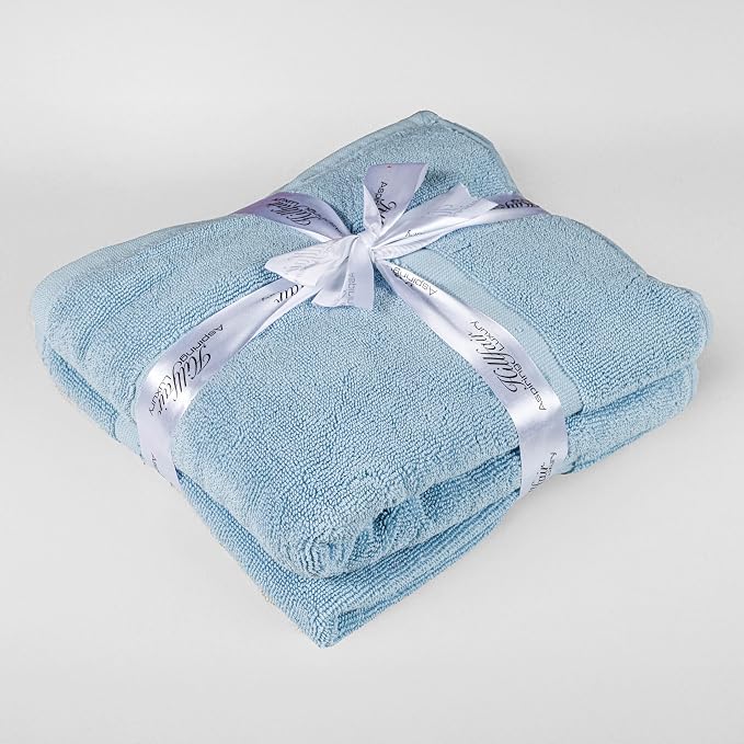 HILLFAIR-900 GSM-100% Ringspun Cotton Floor Towels mat- Hotel-Spa Tub-Shower - Image 8