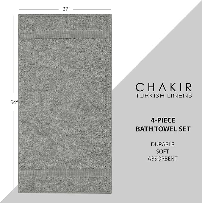 Chakir Turkish Linens | Hotel & Spa Quality 100% Cotton Premium Turkish Towels - Image 6