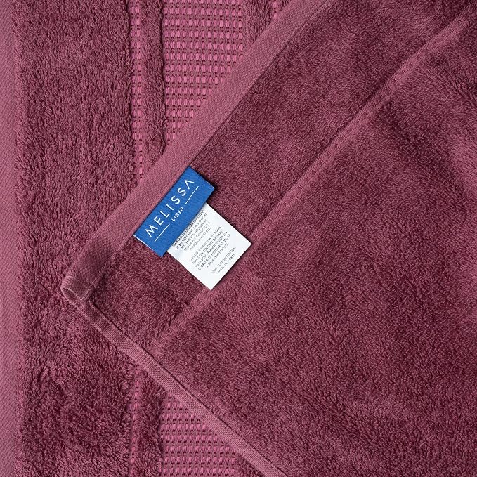 Melissa Linen Hand Towels, 100% Turkish Cotton Face Hand Towels - Image 8