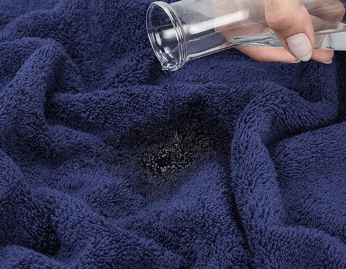 American Soft Linen Luxury 6 Piece Towel Set, 2 Bath Towels 2 Hand Towel 2 - Image 7