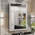 Keonjinn 17" x 25" Silver Bathroom Medicine Cabinets by Keonjinn