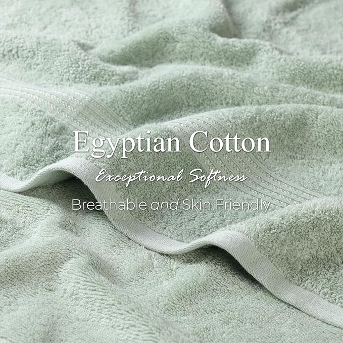 Superior Egyptian Cotton 10-Piece Face Towel Set, Small Towels - Image 7