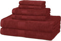 Amazon Basics Soft Bath Towels set, Absorbent Fade Resistant 100% Cotton by AmazonBasics
