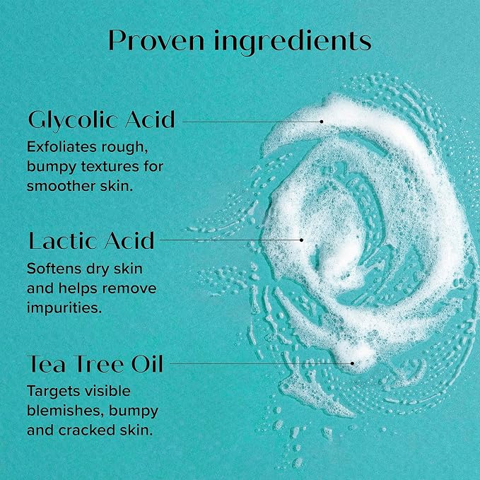 Medix 5.5 Exfoliating AHA Glycolic Acid Face & Body Wash Cleanser + Retinol - Image 4