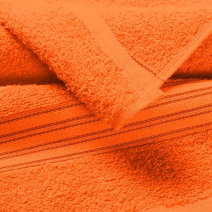BOUTIQUO Ultra Soft Cotton 6 -Piece Hand Towel Set 16x24 Inch, Spa & General - Image 2