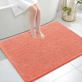 OLANLY Bathroom Rugs 40x32, Extra Soft Absorbent Chenille Bath Rugs, Rubber by OLANLY
