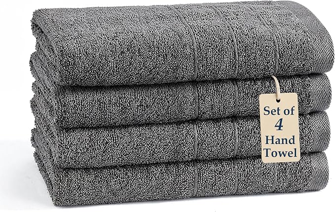 Casa Platino 100% Mercerized Cotton Hand Towels by CasaPlatino
