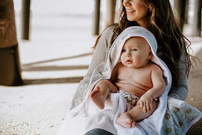 Copper Pearl Hooded Bath Towels Premium Knit/Terry Cloth Baby Towels - Image 5