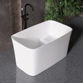 47" Stone Resin Freestanding Bathtub, Freestanding Bathtub by MEDUNJESS