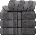 American Soft Linen Salem 100% Cotton Turkish 4 Piece Hand Towels by AmericanSoftLinen