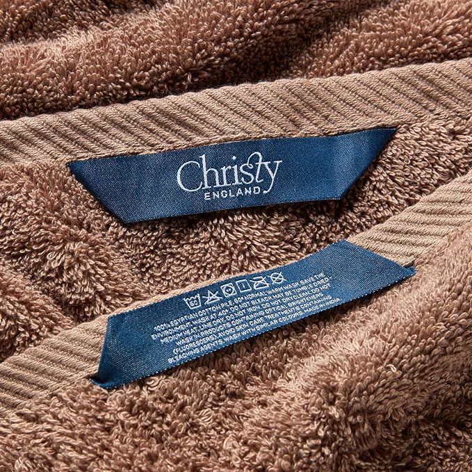 Christy Renaissance 6 Piece Towel Set | Mink Brown | 100% Egyptian Cotton | - Image 7
