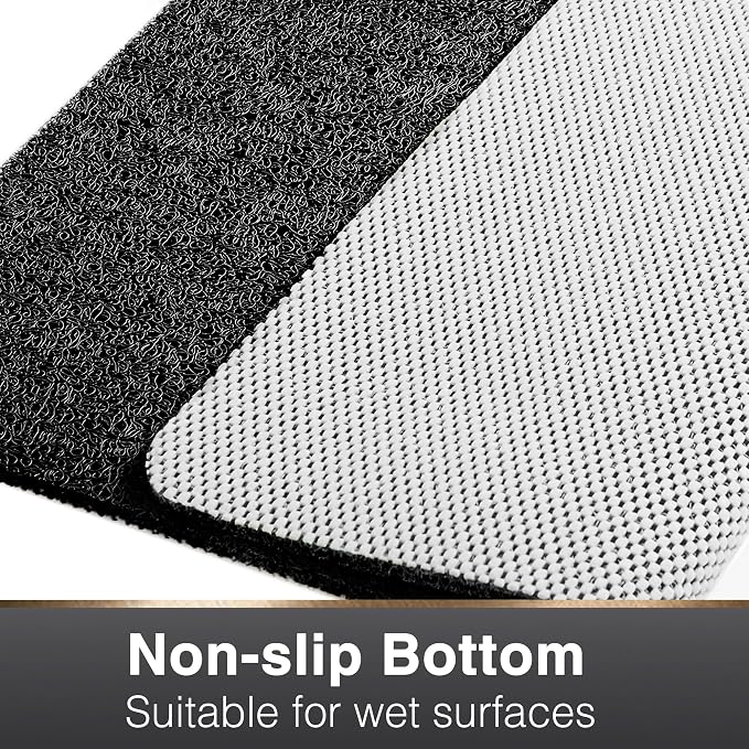 Asvin Soft Textured Bath, Tub Mat, 24x32 Inch, Phthalate Free, Non Slip Comfort - Image 3